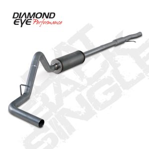 Chevrolet 1500 Performance Exhaust - Diamond Eye Performance - Cat Back Dual Gas 3in - `15-`16